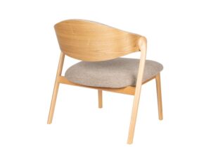 Krzesło Babington Lounge naturalne Dutchbone
