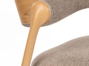 Krzesło Babington Lounge naturalne Dutchbone