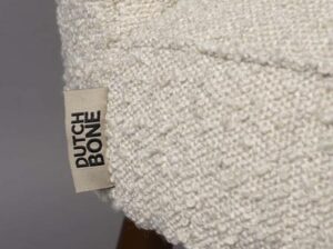 Krzesło Barbara boucle beżowe Dutchbone