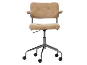 Krzesło biurowe Kova dark sand Woood