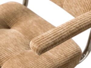 Krzesło biurowe Kova dark sand Woood