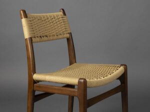 Krzesło Cecile brązowe Dutchbone