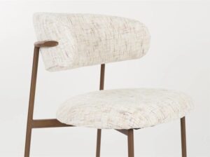 Krzesło Claes białe White Label Living