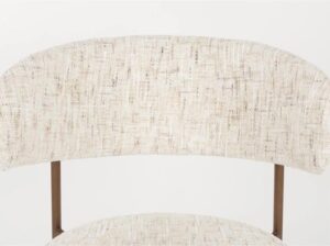Krzesło Claes białe White Label Living