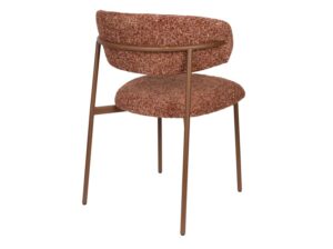 Krzesło Claes terakota White Label Living