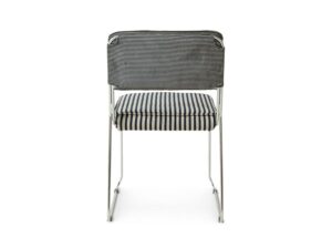 Krzesło do jadalni Endless monochromia w pasy HKliving