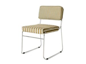 Krzesło do jadalni Endless słonecznik w pasy HKliving