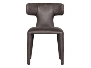 Krzesło do jadalni Permit czarnoszare Woood