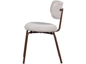 Krzesło do jadalni Travis białe Woood