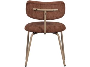 Krzesło do jadalni Travis brązowe Woood