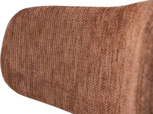 Krzesło do jadalni Travis brązowe Woood