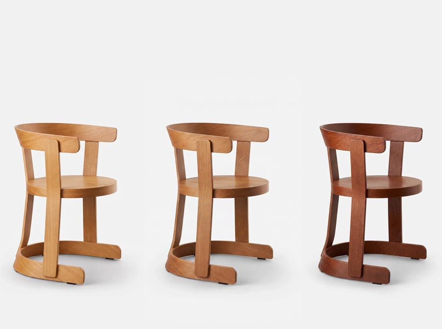 Krzesło Klepsydra Timber 366 Concept