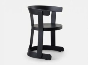 Krzesło Klepsydra Timber czarne 366 Concept
