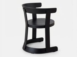 Krzesło Klepsydra Timber czarne 366 Concept