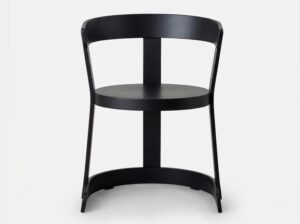 Krzesło Klepsydra Timber czarne 366 Concept