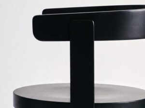 Krzesło Klepsydra Timber czarne 366 Concept