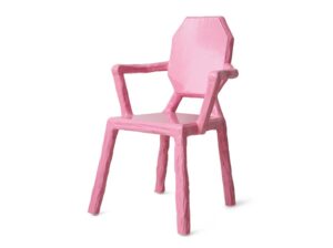 Krzesło Medallion różowe HKliving