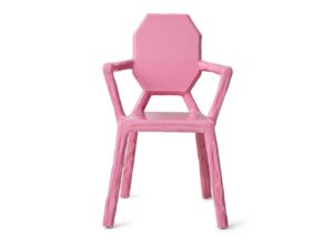 Krzesło Medallion różowe HKliving