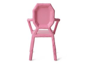 Krzesło Medallion różowe HKliving