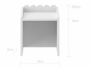 Krzesło Montessori Book Nook vintage rose Bellamy