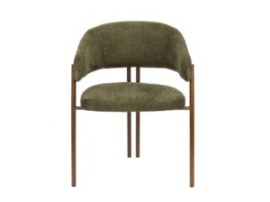 Krzesło Naida boucle zielone Dutchbone