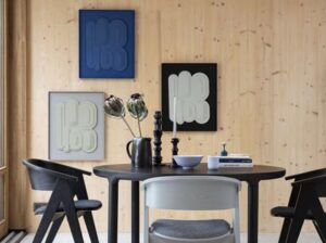 Krzesło NDSM czarne Zuiver