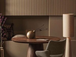 Krzesło Parade melanż piaskowy Be Pure