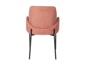 Krzesło Tjarda różowe White Label Living