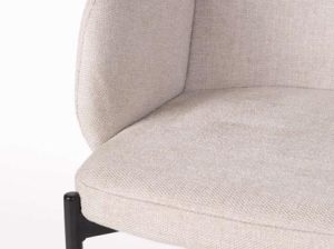 Krzesło Tjarda taupe White Label Living