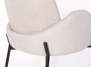 Krzesło Tjarda taupe White Label Living