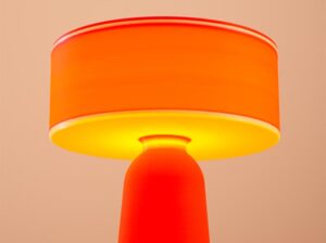 Lampa biurkowa Axo czerwona Thoro