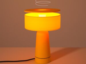 Lampa biurkowa Axo żółta Thoro
