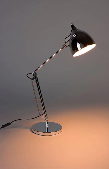 Lampa biurkowa Reader chrom Zuiver