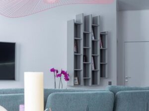 Lampa wisząca druciana Kapelusz różowa Kaja