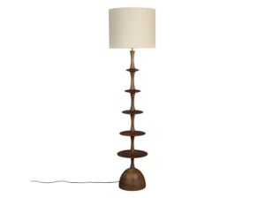 Lampa podłogowa Cath orzech Dutchbone