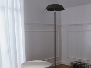Lampa podłogowa Cycnus czarna złota AYTM