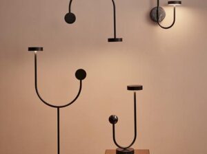 Lampa podłogowa Grasil czarna AYTM