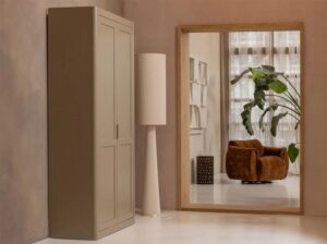 Lampa podłogowa Loft XL metal boucle naturalna Be Pure