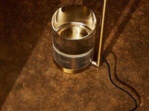Lampa podłogowa Luceo złota AYTM