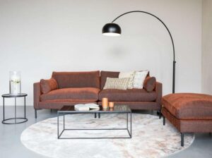 Lampa podłogowa Metal Bow czarna Zuiver