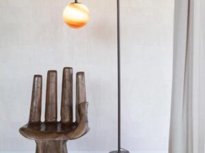 Lampa podłogowa Tivoli brązowa It’s about RoMi