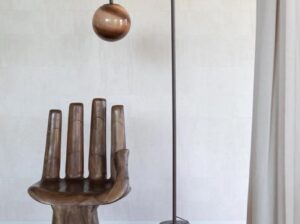 Lampa podłogowa Tivoli brązowa It’s about RoMi