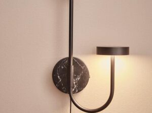 Lampa ścienna Grasil czarna AYTM