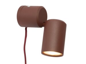 Lampa ścienna Milan burgundowa It's About RoMi