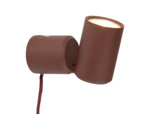 Lampa ścienna Milan burgundowa It's About RoMi