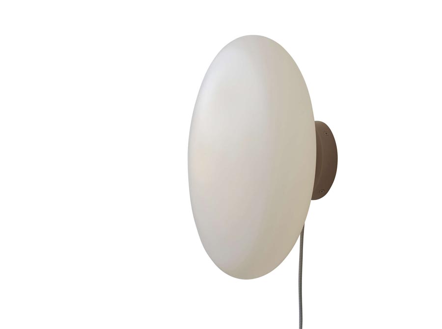Lampa ścienna Sapporo biała/piaskowa, It's About RoMi - L