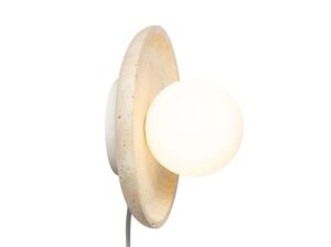 Lampa ścienna Tivoli dysk biała It's About RoMi
