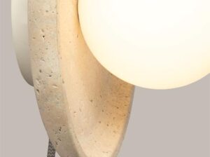 Lampa ścienna Tivoli dysk biała It's About RoMi