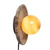 Lampa ścienna Tivoli dysk brązowa It's About RoMi