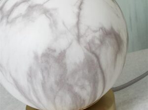 Lampa stołowa Carrara marmur/złoto It’s About RoMi